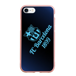 Чехол для iPhone 7/8 матовый FC Barcelonа
