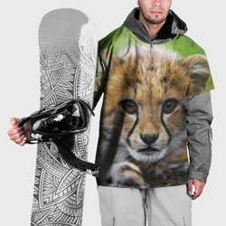 Накидка на куртку 3D Котёнок гепарда