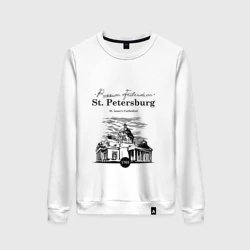 Женский свитшот хлопок Санкт-Петербург