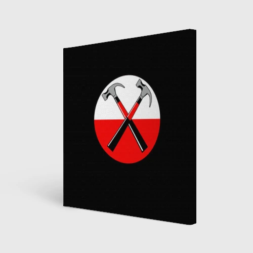 Холст квадратный Pink Floyd