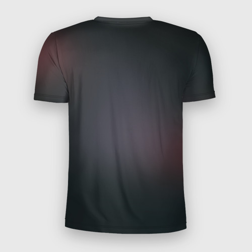 Мужская футболка 3D Slim с принтом Space, вид сзади #1