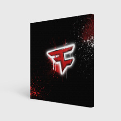 Холст квадратный Cs:go - FaZe clan Black collection