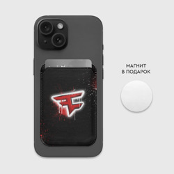 Картхолдер Magsafe магнитный Cs:go - FaZe clan Black collection - фото 2