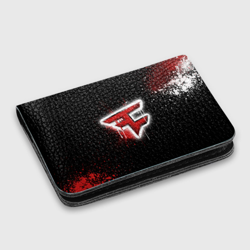 Картхолдер с принтом Cs:go - FaZe clan Black collection, цвет черный