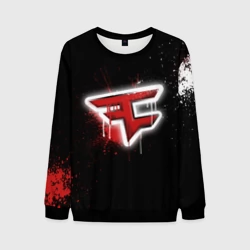Мужской свитшот 3D Cs:go - FaZe clan Black collection