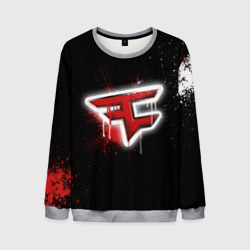 Мужской свитшот 3D Cs:go - FaZe clan Black collection