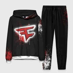 Мужской костюм с толстовкой 3D Cs:go - FaZe clan Black collection
