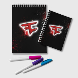 Блокнот Cs:go - FaZe clan Black collection