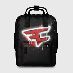 Женский рюкзак 3D Cs:go - FaZe clan Black collection