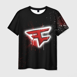 Мужская футболка 3D Cs:go - FaZe clan Black collection