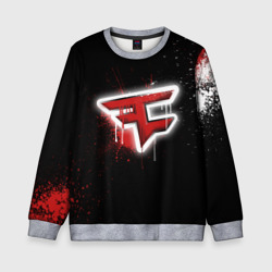 Детский свитшот 3D Cs:go - FaZe clan Black collection