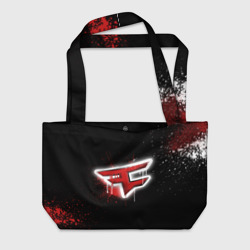 Пляжная сумка 3D Cs:go - FaZe clan Black collection