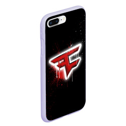 Чехол для iPhone 7Plus/8 Plus матовый Cs:go - FaZe clan Black collection - фото 2