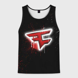 Мужская майка 3D Cs:go - FaZe clan Black collection