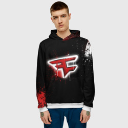 Мужская толстовка 3D Cs:go - FaZe clan Black collection - фото 2