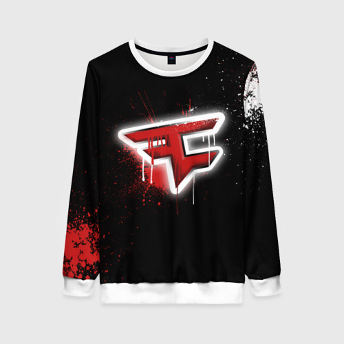 Женский свитшот 3D Cs:go - FaZe clan Black collection, цвет 3D печать