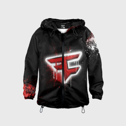 Детская ветровка 3D Cs:go - FaZe clan Black collection