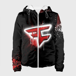 Женская куртка 3D Cs:go - FaZe clan Black collection