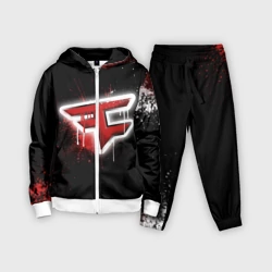 Детский костюм 3D Cs:go - FaZe clan Black collection