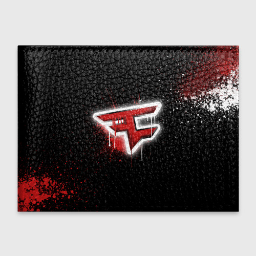 Обложка для студенческого билета Cs:go - FaZe clan Black collection, цвет черный