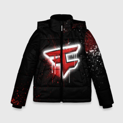 Зимняя куртка для мальчиков 3D Cs:go - FaZe clan Black collection