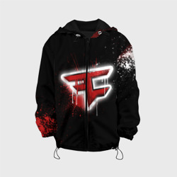 Детская куртка 3D Cs:go - FaZe clan Black collection