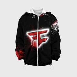 Детская куртка 3D Cs:go - FaZe clan Black collection