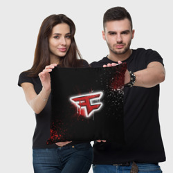 Подушка 3D Cs:go - FaZe clan Black collection - фото 2