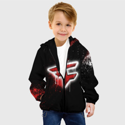 Детская куртка 3D Cs:go - FaZe clan Black collection - фото 2