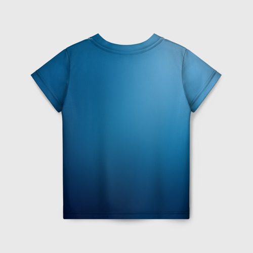 Детская футболка 3D Blue, цвет 3D печать - фото 2