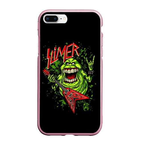 Чехол для iPhone 7Plus/8 Plus матовый Slimer, цвет розовый