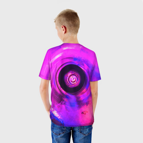 Детская футболка 3D Night life, цвет 3D печать - фото 4