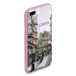 Чехол для iPhone 7Plus/8 Plus матовый Улицы Лондона - фото 2