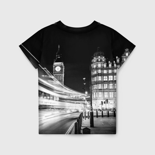 Детская футболка 3D Улицы Лондона, цвет 3D печать - фото 2