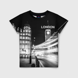Детская футболка 3D Улицы Лондона