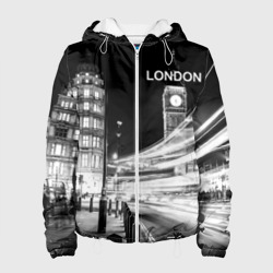 Женская куртка 3D Улицы Лондона