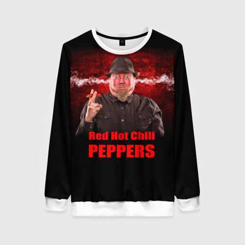 Женский свитшот 3D Red Hot Chili Peppers, цвет 3D печать