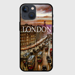 Чехол для iPhone 13 mini Улицы Лондона