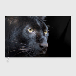 Флаг 3D Черная пантера