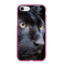 Чехол для iPhone 7/8 матовый Черная пантера