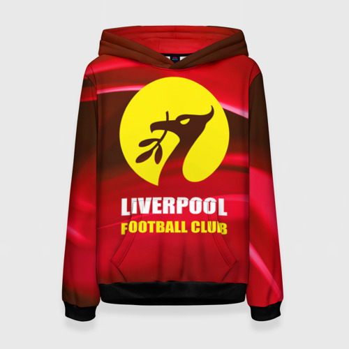 Женская толстовка 3D Liverpool Фото 01 Женская толстовка 3D Liverpool Фото 01