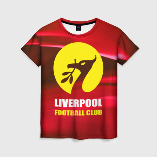 Женская футболка 3D Liverpool, цвет 3D печать