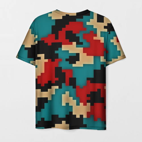 Мужская футболка 3D Camouflage, цвет 3D печать - фото 2