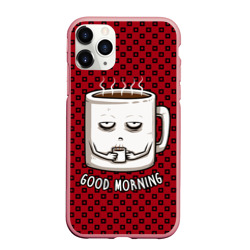 Чехол для iPhone 11 Pro Max матовый Good Morning