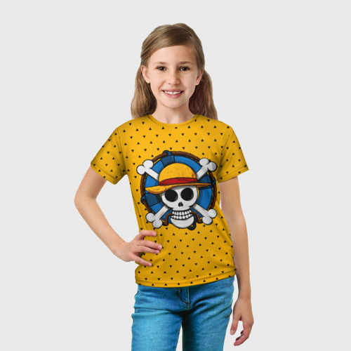 Детская футболка 3D One Pirate, цвет 3D печать - фото 5