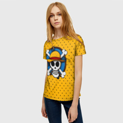 Женская футболка 3D One Pirate - фото 2