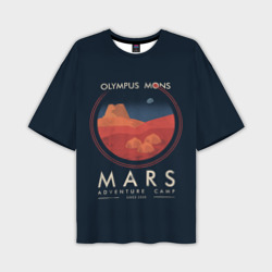 Мужская футболка oversize 3D Mars Adventure Camp