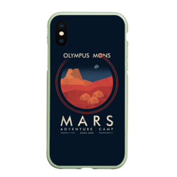 Чехол для iPhone XS Max матовый Mars Adventure Camp