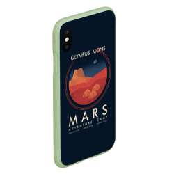 Чехол для iPhone XS Max матовый Mars Adventure Camp - фото 2