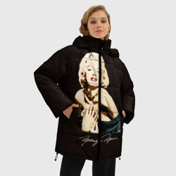 Женская зимняя куртка Oversize Мэрилин Монро - фото 2